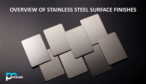 types of metal surface finishes